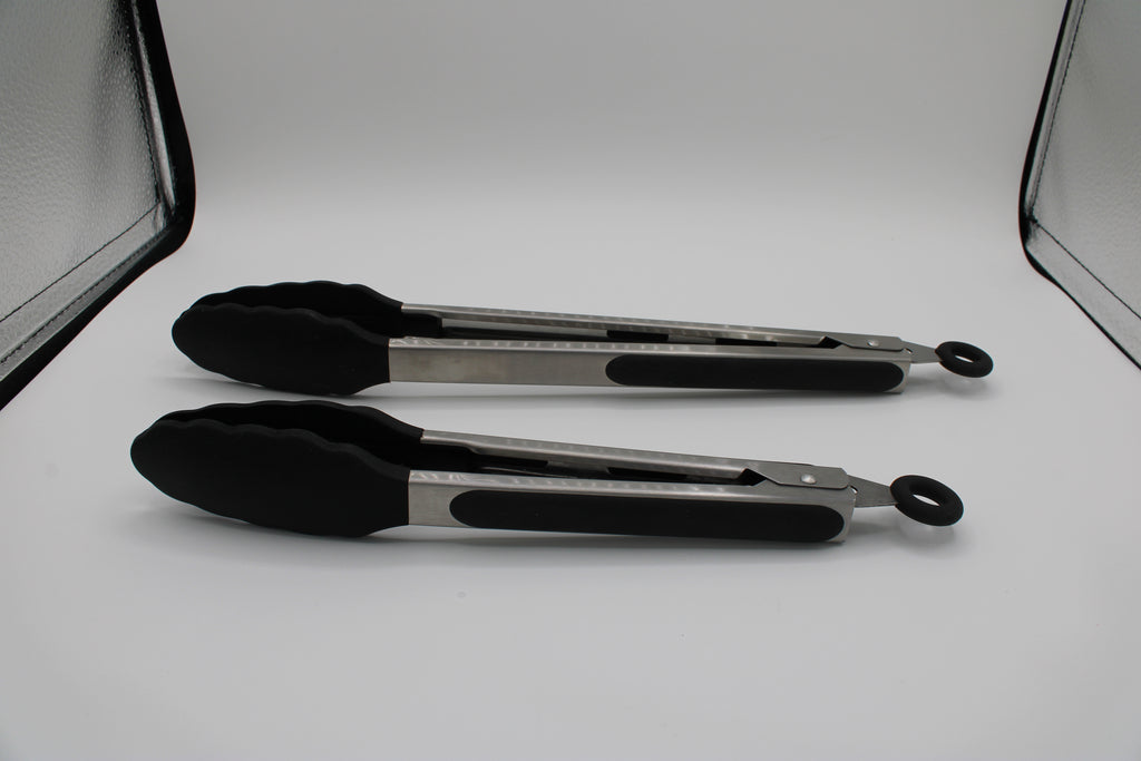 WillieDeans premium 2-piece Kitchen Tongs Set
